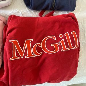 Mcgill University sweater hoodie